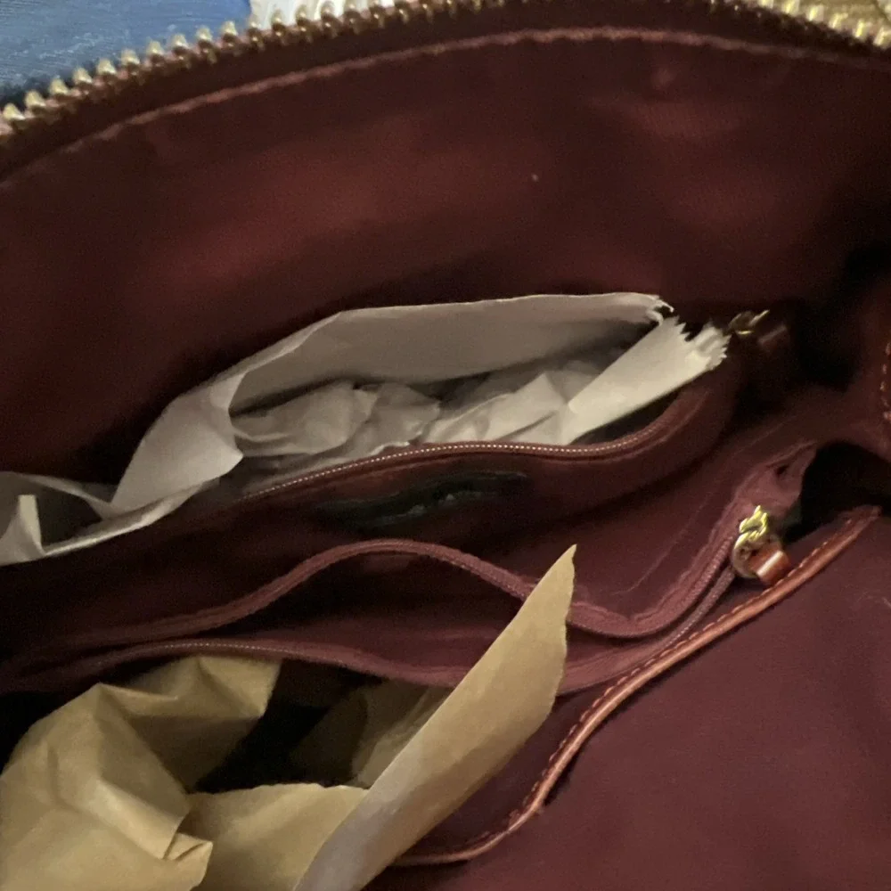 VTG WILSON LEATHER PELLE STUDIO BACKPACK DARK RED MESSENGER STYLE NICE W Handle